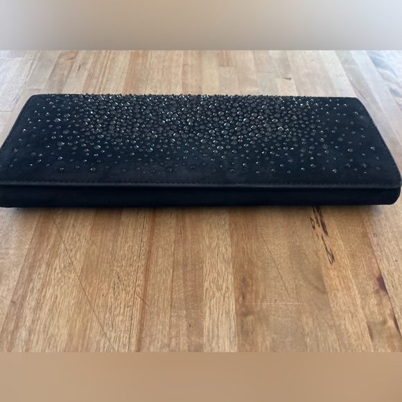 Gucci Suede Crystal Broadway Clutch - Picture 5 of 10